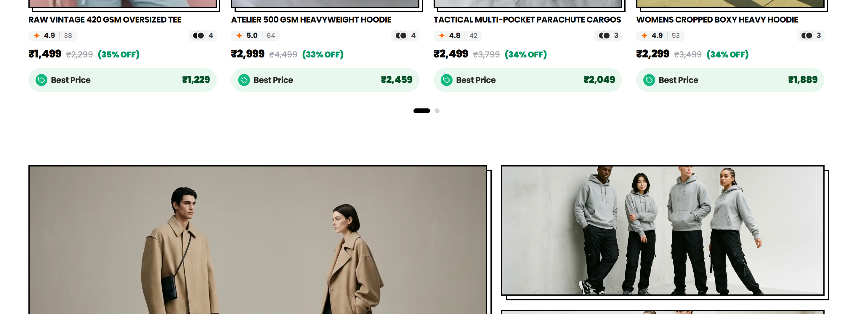 Limited Edition Streetwear Feature Banner